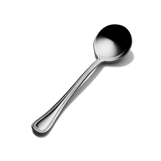 Bon Chef S1001 Stainless Steel 18/8 Sombrero Bouillon Spoon, 6-1/8