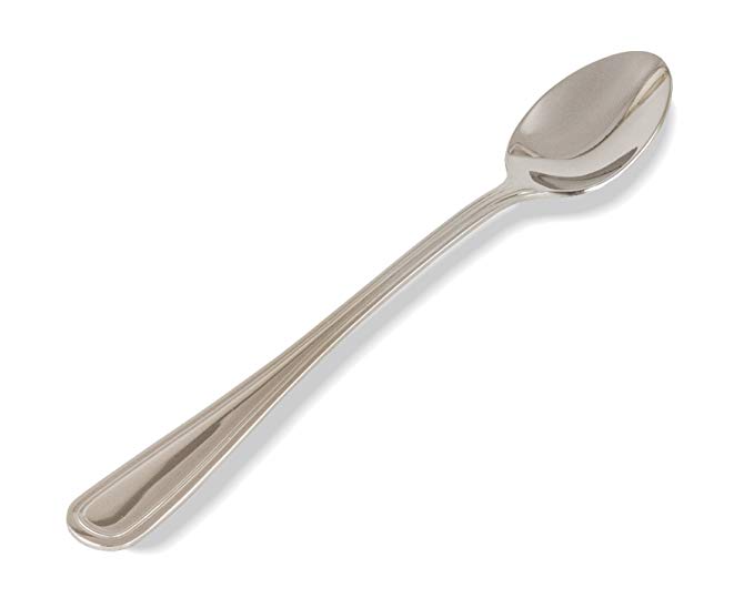 Crestware Simplicity Ice Tea Spoon, 12-Pack