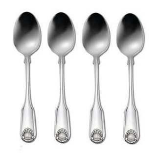 Oneida Classic Shell Teaspoons, Set of 4