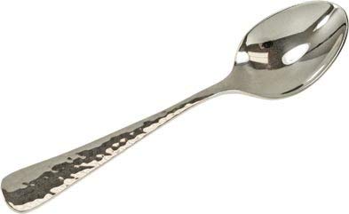 Bastia Hammered Stainless Steel Demitasse Spoon, 12 each/box