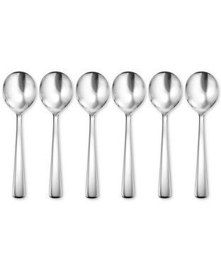 Oneida Aptitude Soup Spoons - Set Of 6