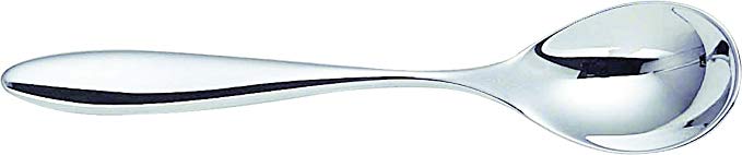 Alessi Mami 5-1/4-Inch Tea Spoon, 18/10 Stainless Steel Mirror Polish, Set of 6