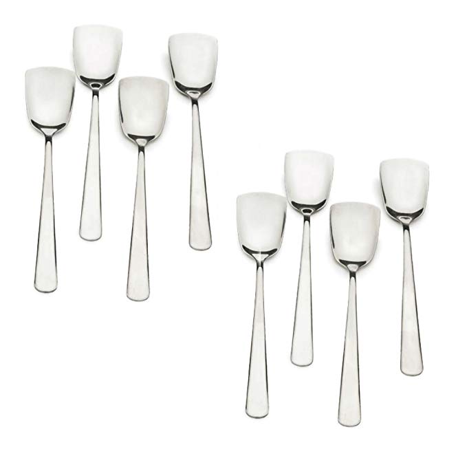 Endurance Stainless Steel Ice Cream Spoons, Set of 8