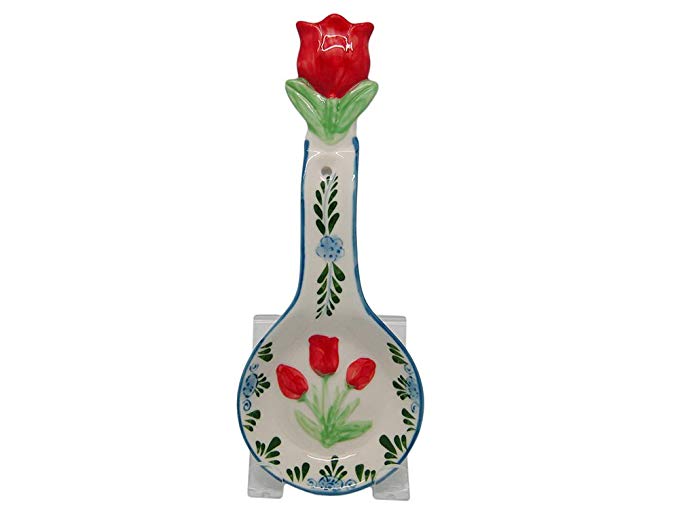 Ceramic Spoon Rests Color Tulip (8.5