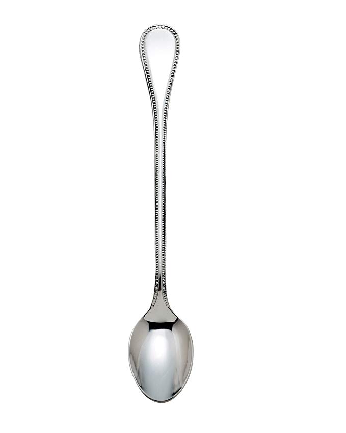 Lunt Sterling Silver Beaded Edge Feeding Spoon