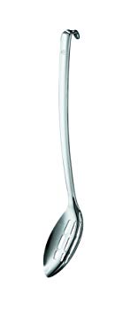 Rösle VS 700 - Vegetable Spoon - With Perforated Base for Draining and One-Piece Construction - Stainless Steel - 33.7cm