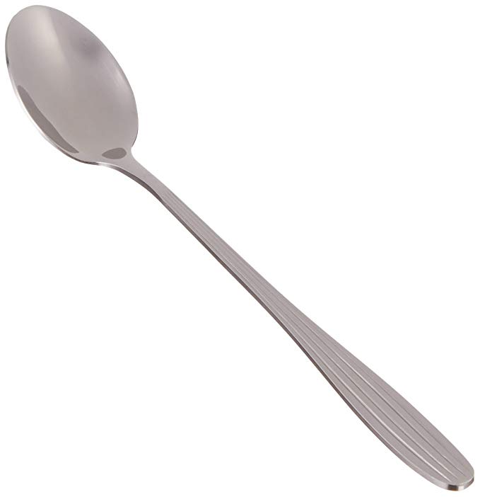 Uniware 2 MM Polished Stainless Steel Long Spoon/Tea Spoon/Coffee Spoon/Ice Spoon, Set of (6)