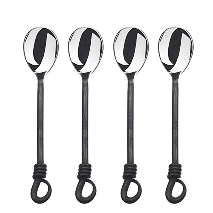 Gourmet Settings Twist and Shout Mini Spoons Set of 4