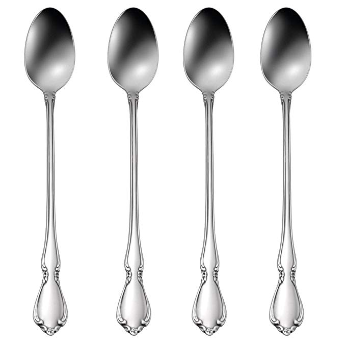 Oneida Chateau Iced Tea Spoons, Set of 4