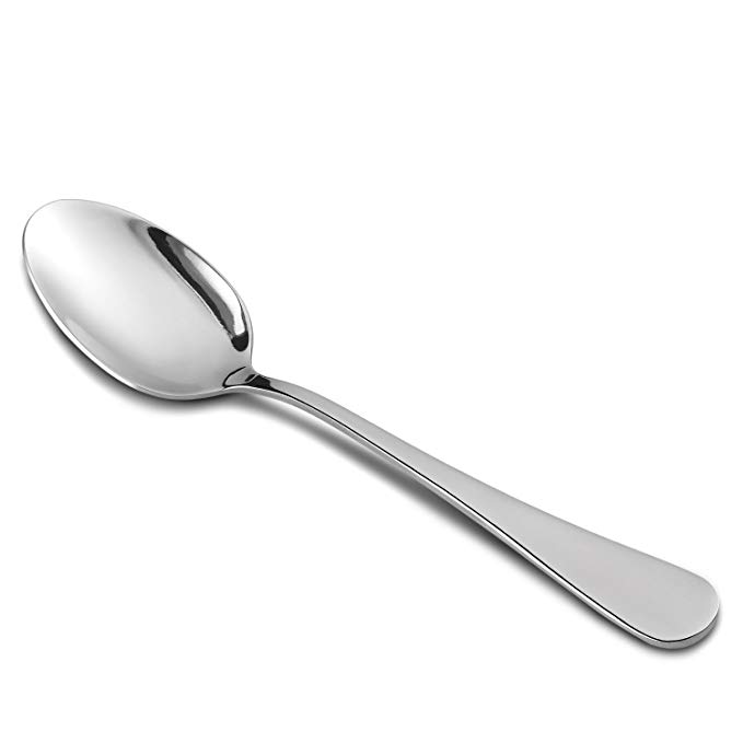 Hiware 12-piece Good Stainless Steel Teaspoons, 6.1 Inches