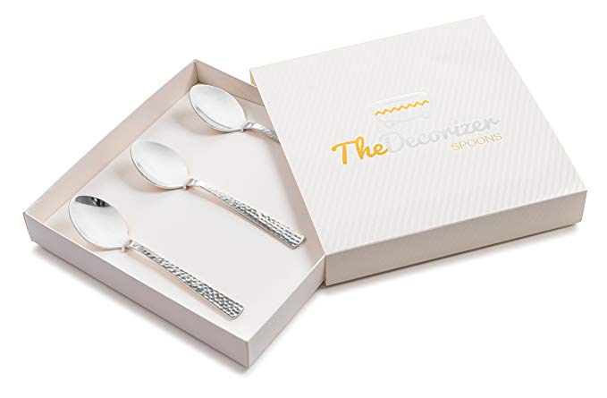 The Decorizer​ Spoons (Silver, 3)