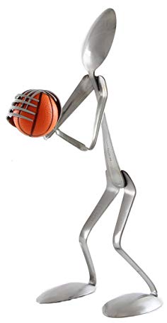 Forked Up Art S68 Spoon Basketball Player