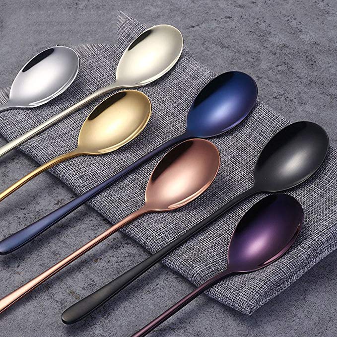 TableRe 7Pcs Stainless Steel Coffee Teaspoons, 8