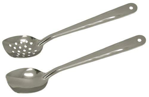 2-pc.Stainless Roux Spoons, 16