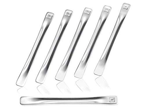 Nespresso 6 PIXIE STIRRERS Stainless Steel for Espresso & Lungo Pixie Cups , In Brand Box , New