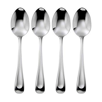 Oneida Sets of 4 Flatware Sand Dune Teaspoons, Set of 4