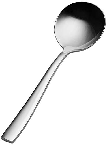 Bon Chef S3001 Stainless Steel 18/8 Manhattan Bouillon Spoon, 6-3/8