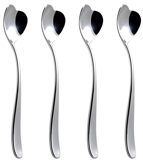 Big Love Ice Cream Spoon by Miriam Mirri [Set of 4] by Alessi