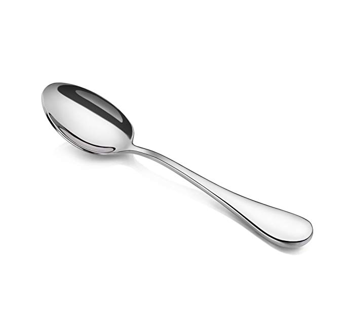 Artaste 59311 Rain 18/10 Stainless Steel Teaspoon, 6.25-Inch, Set of 12