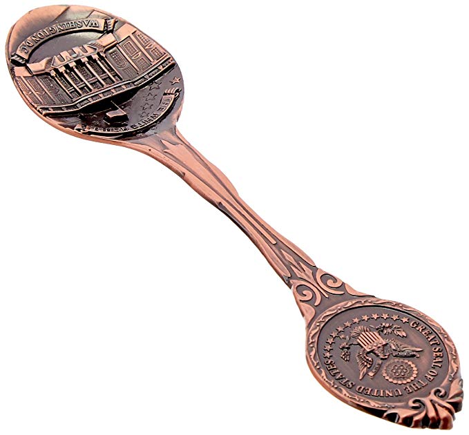 White House Copper Collector's Spoon