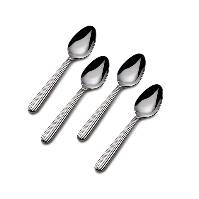 Mikasa Italian Countryside Demitasse Spoons, Set of 4