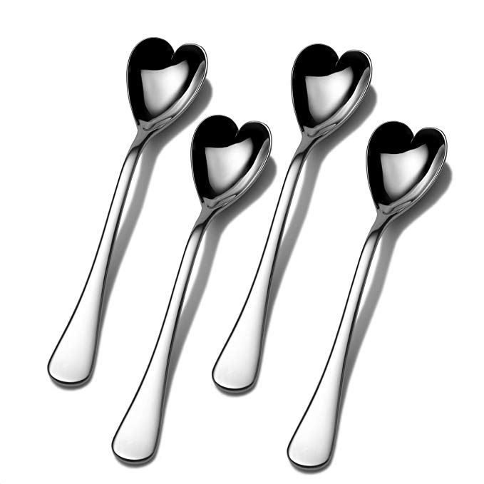 Towle Heart Stainless Stee Ice Cream Spoon, Set of 4