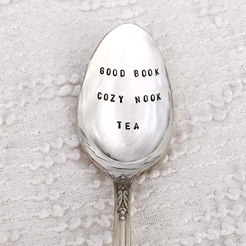 Good Book, Cozy Nook, Tea Spoon