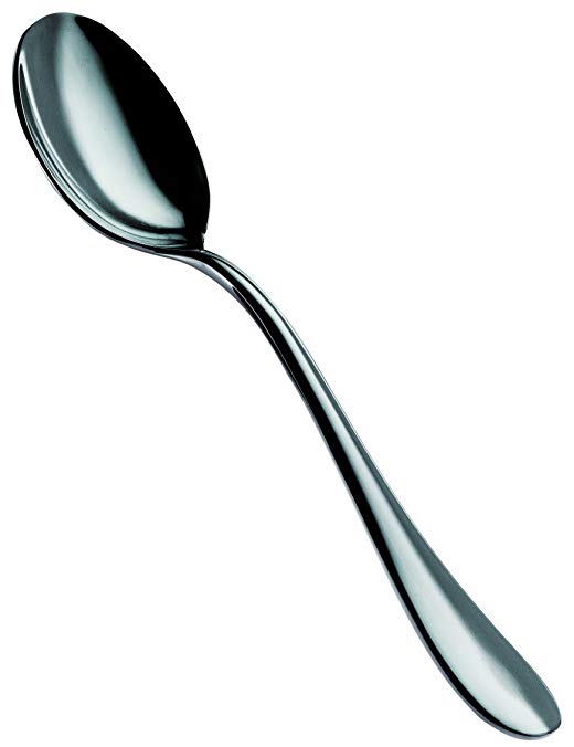 Mepra Natura Ice Dessert Spoon, 6-3/4-Inch, Set of 12