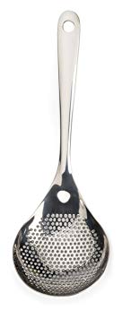 RSVP Endurance 18/8 Stainless Steel Straining Spoon